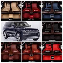 Alfombrillas personalizadas para coche Land Rover, Range Rover Sport Velar Evoque Discovery LR2 LR3 LR4 Freelander, cubierta de alfombra automotriz 2024 - compra barato