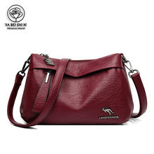 Fashion Women Leather bag High quality shoulder bag Crossbody Bags For Women Handbags Luxury Designer Messenger Bags Sac a Main 2024 - buy cheap