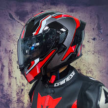 Мотоциклетные шлемы, откидной шлем, АБС, на все лицо, гоночный, сертификация Dot, 2 подарка 2024 - купить недорого
