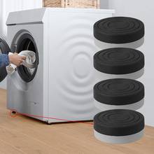 Almohadillas antivibración para lavadora y secadora, alfombrilla antideslizante para muebles, protectores de suelo, 4 unidades 2024 - compra barato