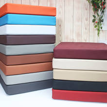 Synthetic Leather Cushion Comfortable Office Car Seat Cushion Thick Leather Foam Cushion Chair Pads Foam Cushion 2024 - buy cheap