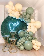 Balloon Garland Kit Baby Shower Avocado Green Apricot DIY Avocado Green, Apricot Globos for,Birthday Anniversary Party Decor 2024 - buy cheap