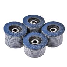 10PCS 115mm Professional Flap Discs 5 Inch Sanding Discs 40/60/80/120 Grit Grinding Wheels Blades For Angle Grinder 2024 - buy cheap