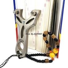 New Ufo Hunting Slingshot 304 Stainless Steel Slingshot Catapult With Powerful Flat Rubber Band For Outdoor Games 2024 - buy cheap