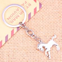 20pcs New Fashion Keychain 23x25mm horse steed Pendants DIY Men Jewelry Car Key Chain Ring Holder Souvenir For Gift 2024 - buy cheap