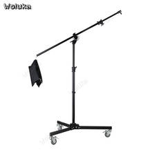 3.8M Boom arm with casters Light bracket photography video heavy light stand Damping flat bottom leg lamp holder CD50 T10 2024 - buy cheap