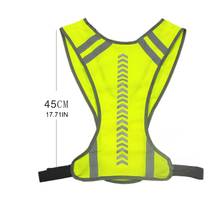 Outdoor Night Riding Running Reflective Vest Safety Safety Sports Vest Night Bicycle Cycling Riding Jogging Vest T3ED 2024 - buy cheap
