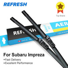 REFRESH escobillas del limpiaparabrisas para Subaru Impreza Fit Hook Arms / brazos de pulsador Modelo del año 2000 al 2018 2024 - compra barato