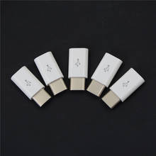 Переходник USB 3,1 Type-C (штекер)/Micro USB 2,0 5pin (гнездо), 5 шт./лот 2024 - купить недорого
