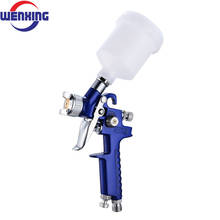 WENXING 0.8mm/1.0mm Nozzle H-2000 Professional HVLP Mini Paint Spray Gun Airbrush For Painting Car Aerograph Pneumatic Gun 2024 - купить недорого