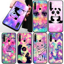 Pink Glitter World Panda For Xiaomi Mi Note 10 Ultra 9T CC9 Poco X3 NFC M2 Pro 9 SE 8 6 5 A3 A2 A1 Lite Phone Case 2024 - buy cheap