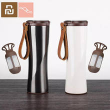 430ML Thermoses Xiaomi Mijia KKF Coffee Mug with LED Touch Screen Vacuum Thermos Portable 304 Stainless Water Bottle Cup 2024 - buy cheap