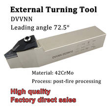 DVVNN2020K16 DVVNN2525M16 Turning Tool Holder DVVNN Lathe Cutting Tools for VNMG1604 Carbide Insert CNC Lathe Cutter Tool 2024 - buy cheap