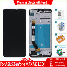 Original Replacement For Asus Zenfone Max M2 ZB633KL X01AD LCD Display Touch Screen With Frame Digitizer For ASUS ZB663KL LCD 2024 - buy cheap