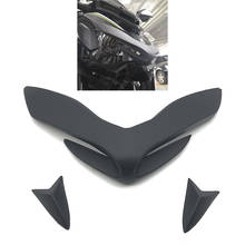 Fender Aerodynamic Winglets For Kawasaki Z900 Z 900 2017 2018 2019 Front Fairing Beak Nose Cone Extension Cover Extender 2024 - buy cheap