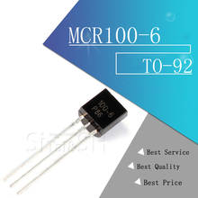 Электронные компоненты 100PCS MCR100-6 SCR TO-92 2024 - купить недорого