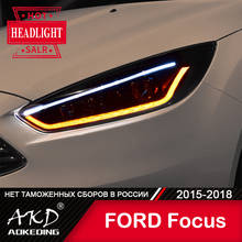 For Ford Focus 4 Head Lamp 2015-2018 Car Accessory Fog Lights Day Running Light DRL H7 LED Bi Xenon Bulb Focus Headlights 2024 - buy cheap