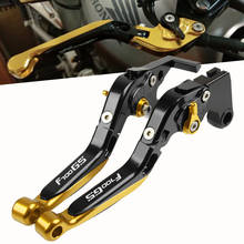 Motorcycle Accessories CNC Adjustable Brake Clutch Levers Handle Handbar Grips For BMW F700GS F 7010 GS 2013 2014 2015 2016 2017 2024 - buy cheap