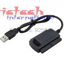 Кабель-Переходник USB 2,0/IDE SATA для жестких дисков 2,5/3,5, 50 шт. 2024 - купить недорого