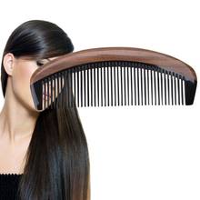 Natural Green Sandalwood Ox Horn Wood Comb Beard Makeup Tool Massage Hair Care 2024 - buy cheap