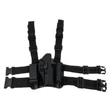 Tactical Hunting Right Hand Drop Leg Holster Tactical Combat Thigh Waist Belt Pistol Holster for Glock 17 19 22 23 31 32 2024 - buy cheap