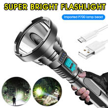 Home Portable Flashlight Ultra Bright LED Lamp Torch Light 3 Modes USB Rechargeable Waterproof Flashlight for Outdoor Camping 2024 - buy cheap