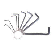 8 In 1  Hex Key Allen Wrench Set Metric Hand Tool Kit Box Key Chain Combination Hex Key Allen Wrench Hand Tools 1.5mm~6mm 2024 - buy cheap