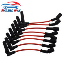 Cables de bujías, juego de cables para Buick, Cadillac, Chevrolet, GMC, Hummer, Pontiac, Saab, 4.8L, 5.3L, 6.2L, 7.0L, V8, 9748RR, 89018058 2024 - compra barato