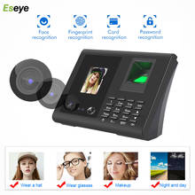 Eseye Face Recognition Fingerprint Access Control Biometric Attendance System Time Clock Employee Office Attendance Machine 2024 - buy cheap