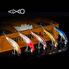 10.4g 7cm 3D Eyes Luminous Minnow Fishing Lures 2024 - buy cheap