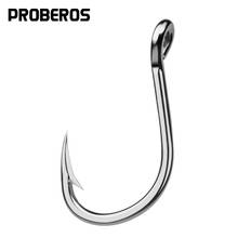 PROBEROS-anzuelo de agua con gancho de JIGGING SJ42, modelo 1/0 #-13/0 #, anzuelo de acero inoxidable 2024 - compra barato