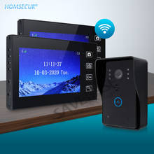 HOMSECUR Wireless 2.4G 7 Inch Digital Lcd Ir Camera Video Door Phone Intercom System 1V2 2024 - buy cheap