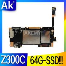 Novo! Configuração máxima original para For Asus zenpad 10 z300c tablets placa lógica placa-mãe Mainboard com 64g-ssd 2g-ram c3200 2024 - compre barato