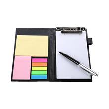 Creative Sticky Notes Notepad Stationery Leather Diary Notebook with Pen Office School Supplies 2024 - buy cheap