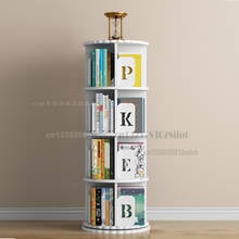 Rotating Bookshelf Children's Home Simple Floor-to-ceiling Book Storage 360-degree Rotatable Shelf Alphabetical Book Shelf 2024 - buy cheap