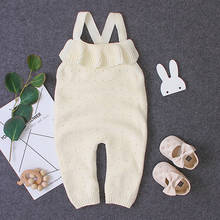 Roupas de bebê de malha outono de malha macacão de bebê recém-nascido infantil macacão de bebê recém-nascido meninas meninos macacão roupas de bebê meninas 2024 - compre barato