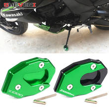 Soporte lateral de aluminio CNC para motocicleta Kawasaki, extensión de gran calidad para Z1000, 2010, 2011, 2012, 2013, 2014, 2015, 2016, 2017, Z1000SX 2024 - compra barato