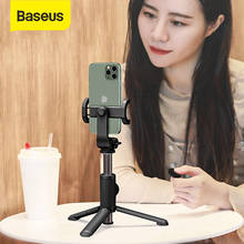 Baseus Selfie Stick Tripod for iPhone Xiaomi Samsung Smartphone Monopod for Phone Bluetooth Wireless Shutter Remote Mini Tripod 2024 - buy cheap
