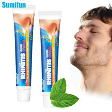 2 Pcs Sumifun Sinusitis Treatment Rhinitis Cream Nasal Congestion Itching Sneezing Runny Nose Help Breathe Mint Nose Ointment 2024 - buy cheap