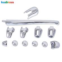 Rear Window Wiper Frame Cover Trim For Kia Sportage 2007 2008 2009 2010 ABS Chrome Car Styling Accessories 12pcs 2024 - buy cheap