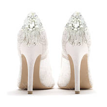 Свадебные вечерние туфли с кристаллами и жемчужинами, 2 шт. 2024 - купить недорого