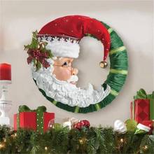 3D Рождественские наклейки на окна, наклейки в виде Санта-Клауса, снежинки, зимние наклейки на стены для детской комнаты, новогодние и рождественские украшения для окон 2024 - купить недорого