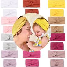 Parent-child Hair Band Set Cross-knotted Soft And Comfortable Baby Hair Band Parent-child Elastic Hair Band 2024 - buy cheap