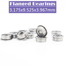 FR2ZZ Flange Bearing 3.175*9.525*3.967 mm ( 10 PCS ) Inch Flanged FR2 Z ZZ Ball Bearings 2024 - buy cheap