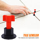 Flat Ceramic Level Wedges Tile Spacers For Flooring Wall Tile Spacer Tile Leveling System Leveler Locator SpacersPlier - specifications