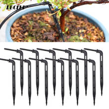 Rbhi-gotejador de cotovelo preto de 1/8 polegadas, seta de curvatura, emissor de gotas, micro emissor de irrigação para 3/5 mangueira, rega de jardim 2024 - compre barato