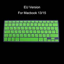 EU Version Russian Keyboard Silicone Skin Cover For Apple Macbook Air Pro 13 15 2024 - buy cheap