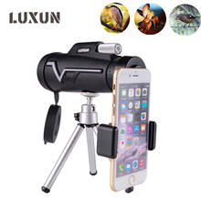 LUXUN-telescopio Monocular potente para exteriores, Monocular HD de 25X50, ideal para acampar, cazar, turismo a pie 2024 - compra barato