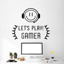 Cartoon Gamer Wall Art Decal Wall Stickers Pvc Material For Kids Room Living Room Home Decor Wall Stickers Waterproof Wallpaper 2024 - buy cheap