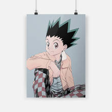 Pintura en lienzo de Hunter x Hunter Gon, imágenes artísticas para decoración de pared, dormitorio, estudio, hogar, sala de estar, impresiones, póster 2024 - compra barato